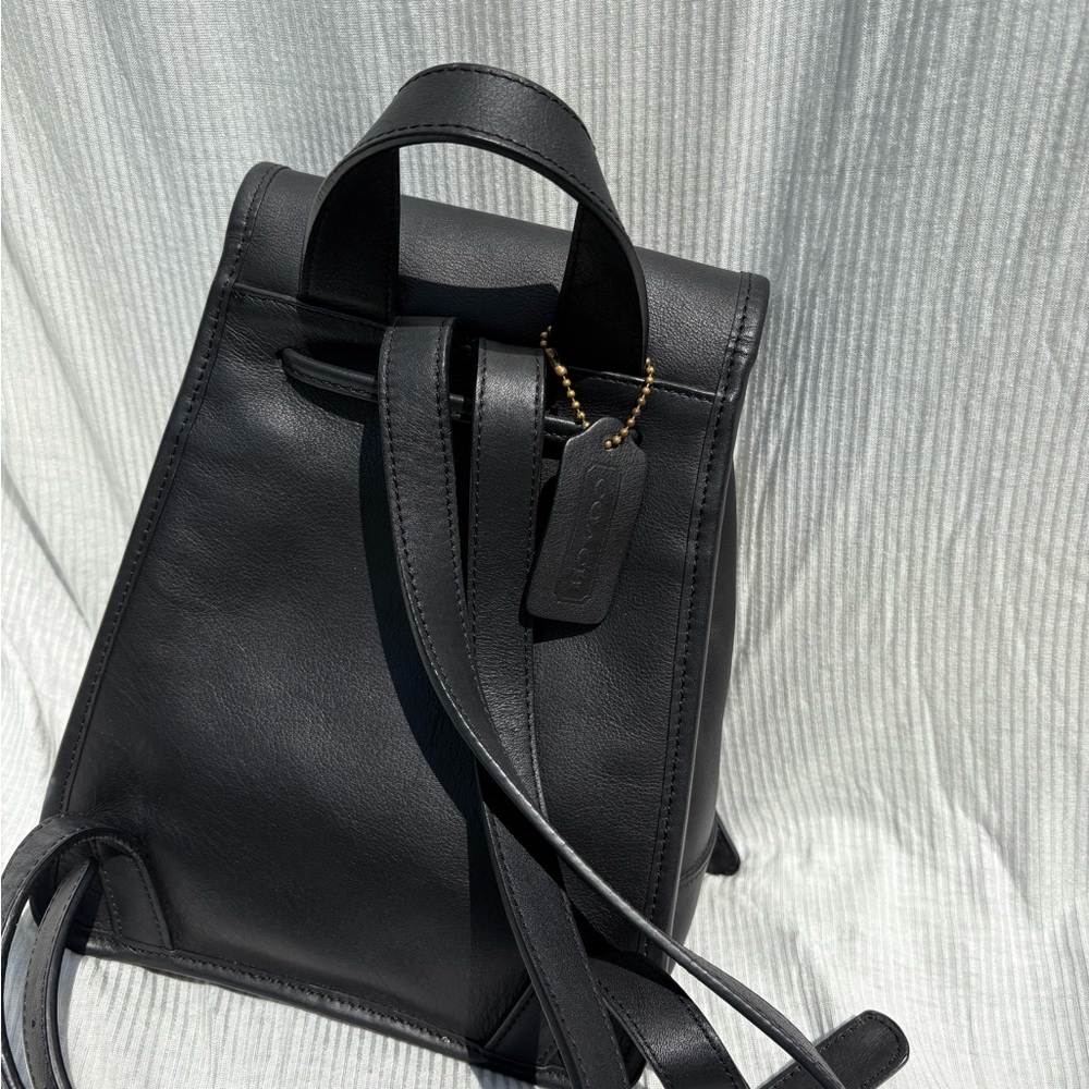 Vintage Coach Daypack Mini Backpack 9960 Black - Picture 4 of 10